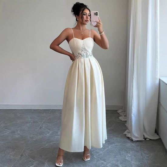 Women’s Sexy Strapless Fitted Dress – Elegant Party & Evening Wear