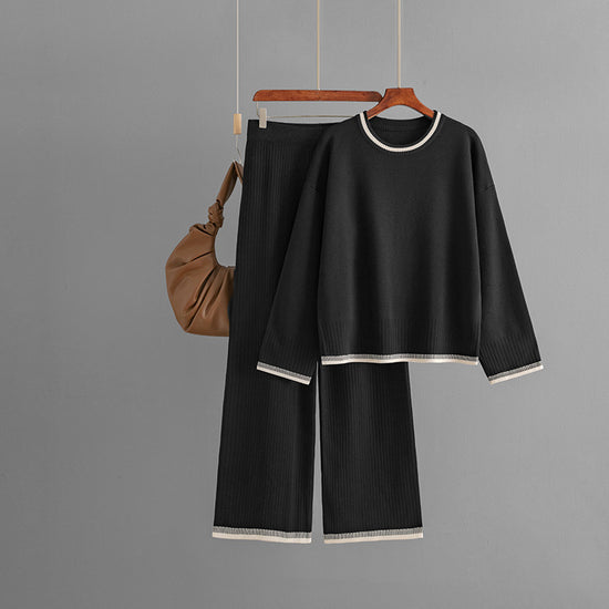 Chic Long Sleeve Two-Piece Suit for Women