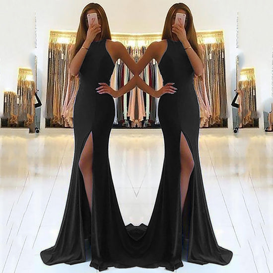Long Ladies’ Evening Dress – Elegant Formal Maxi Dress for Special Occasions